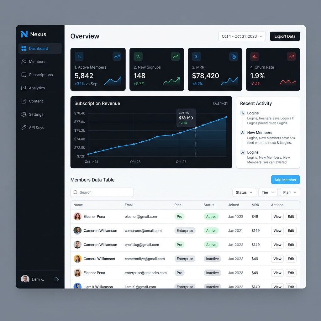 MemberStack preview